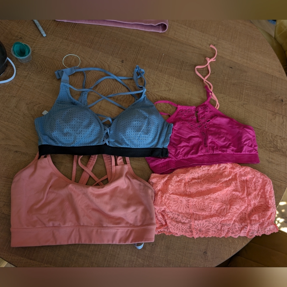 4 Victoria Secret Sports Bras